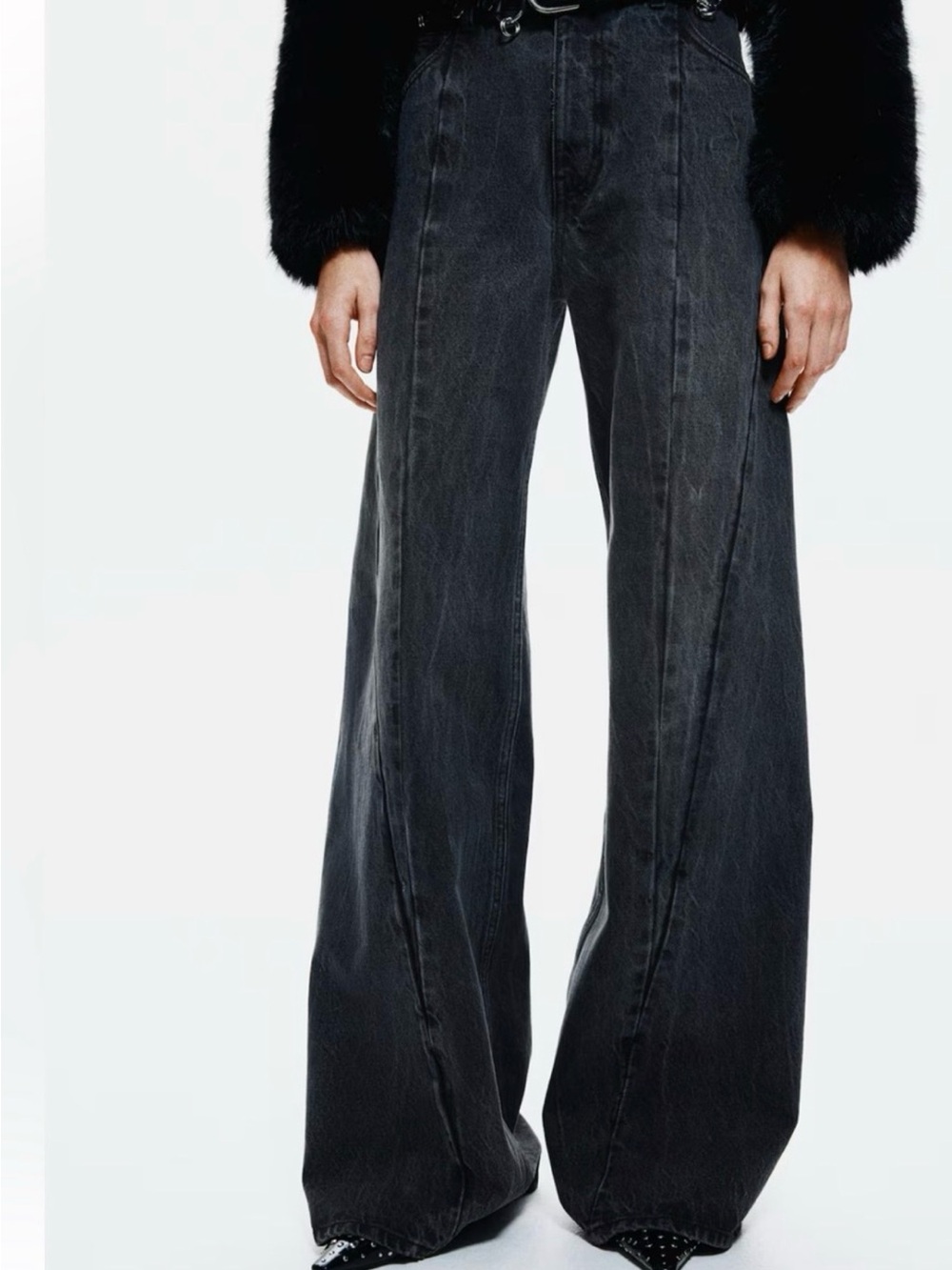 Wide leg High waisted Jeans